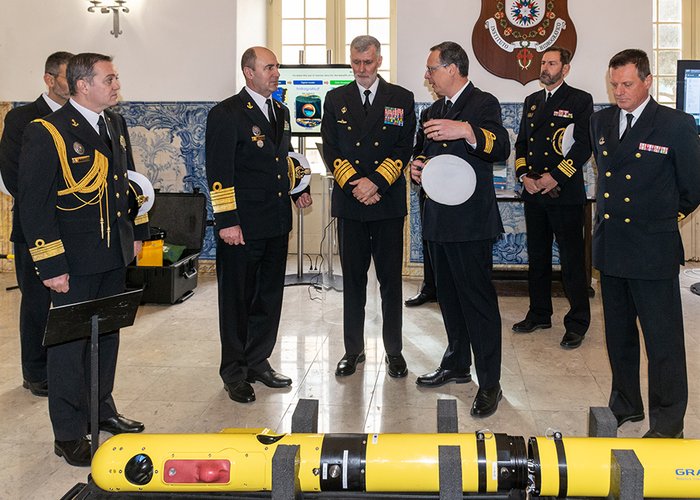 Chief of the Romanian Naval Forces Visits the Hydrographic Institute