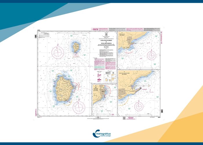 New edition of the nautical chart of Flores and Corvo islands