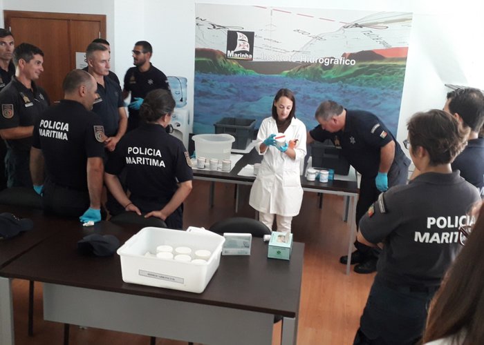 1ª e 2ª Edição do Curso de Recolha de Amostras destinado a agentes da polícia marítima