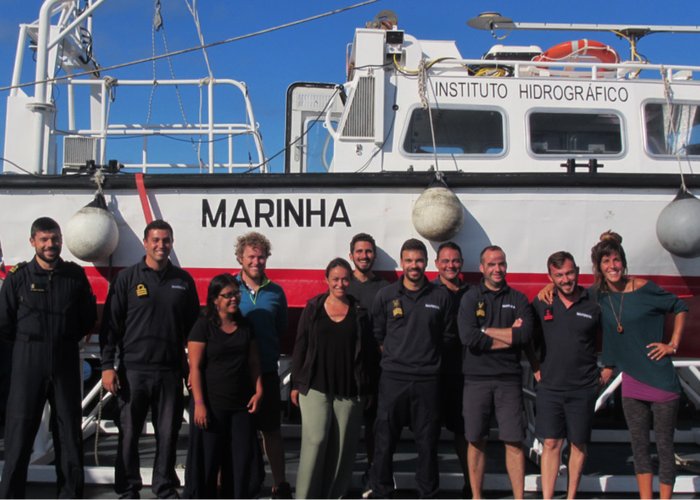 A equipa de trabalho do IH e da Universidade dos Açores que realizou os trabalhos nos Mosteiros