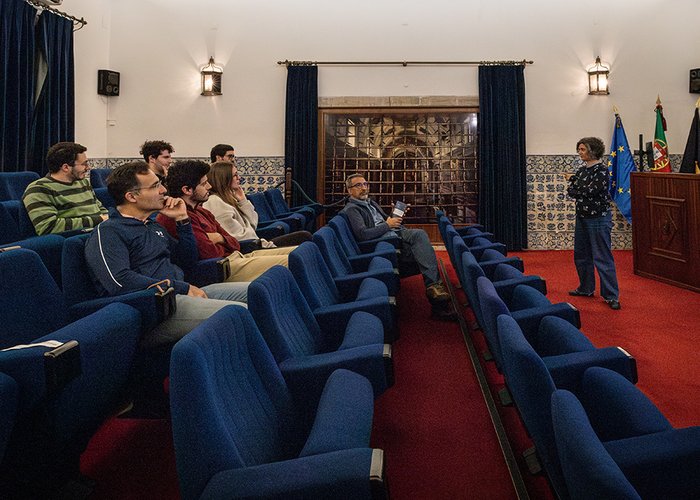 Alunos da Faculdade de Ciências visitam o Instituto Hidrográfico