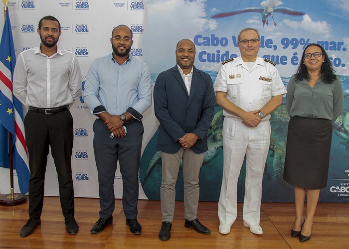 Diretor-Geral do Instituto Hidrográfico visita Cabo Verde