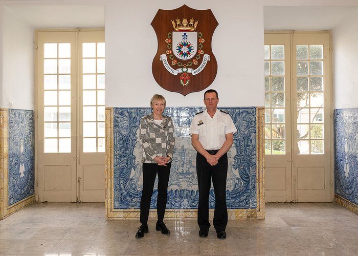 Embaixadora da Noruega Visita o Instituto Hidrográfico