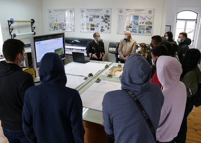 Grupo de alunos de Castro Verde visita o IH