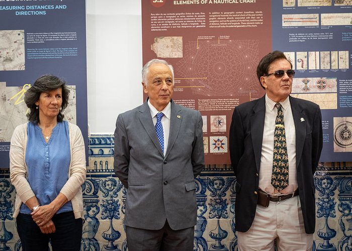 Inauguração da exposição "O que é realmente uma carta náutica?"