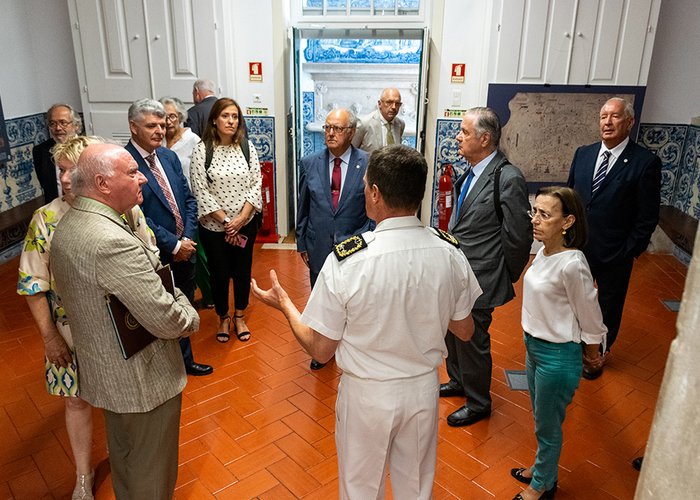 Instituto Hidrográfico recebe visita das Academias de Marinha Europeias