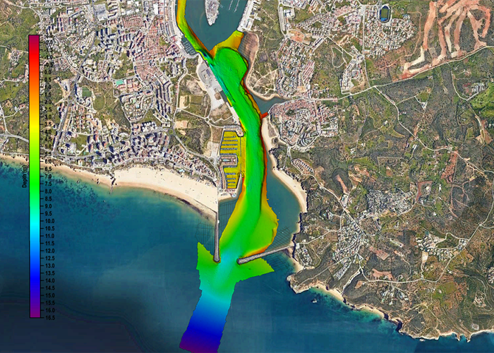 Levantamento Hidrográfico em Portimão