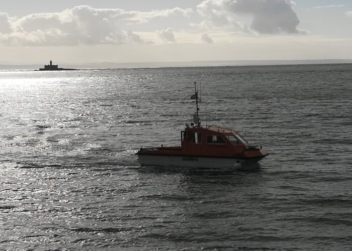 Levantamento da barra sul do Tejo