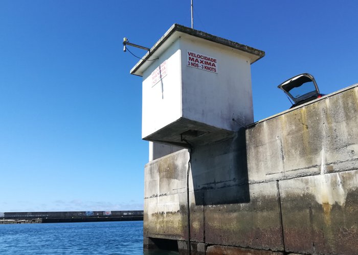 Manutenção anual dos marégrafos em Ponta Delgada e Vila do Porto