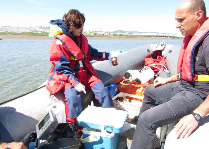 Monitorização de água e Sedimentos no Rio Tejo