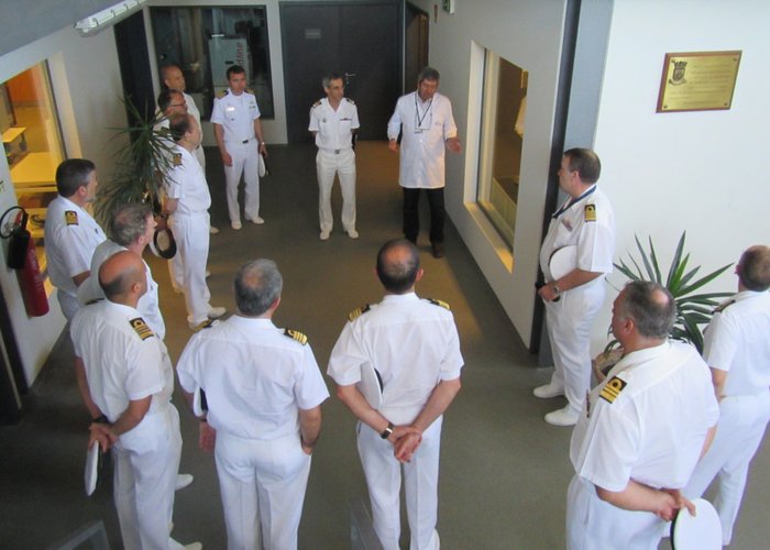 Visita Auditores do Curso de Promoção a Oficial General BH