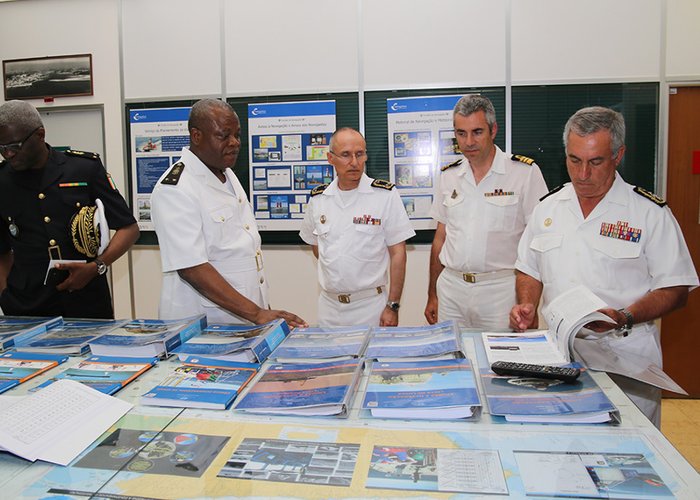 Visita ao IH do Estado-Maior da Marinha Nacional da Costa do Marfim.