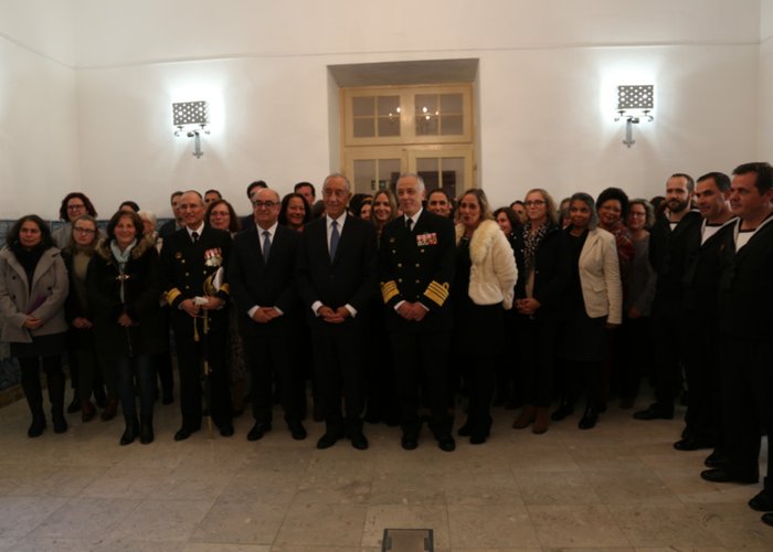 Visita de sua Excelência o Presidente da República Portuguesa