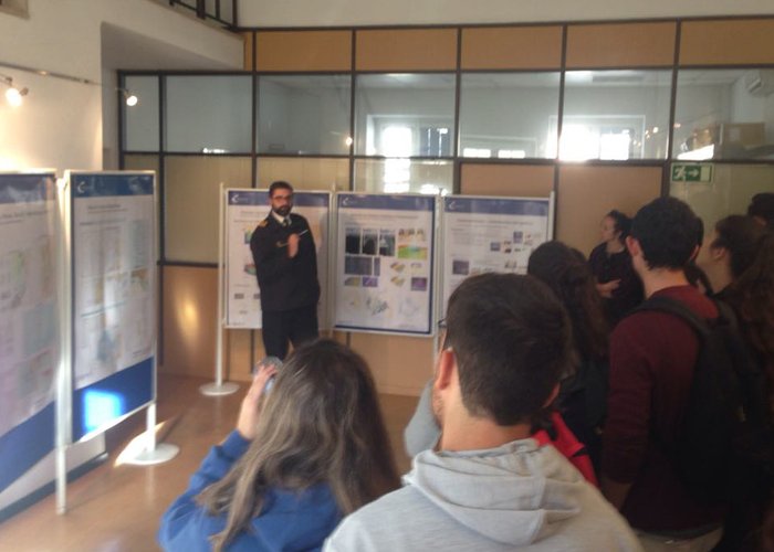 Visita do Curso da Licenciatura em Ciências do Mar da Universidade de Aveiro