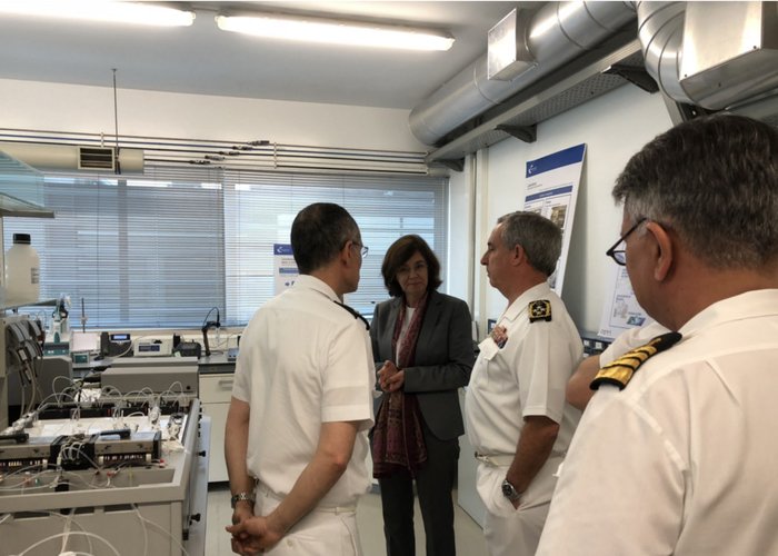 Visita oficial do Chefe do Estado-Maior da Armada e Autoridade Marítima Nacional ao IH